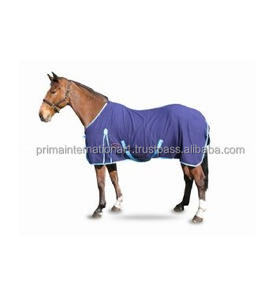 Couverture d'été pour cheval de haute qualité, légère, respirante et durable, en polycoton. - Product Image 1