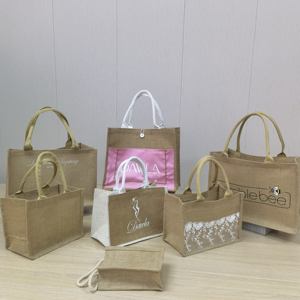 Designer Style Jute Beach Tote <b>Bag</b> with Modern Look for Trendy Women Summer Fashion Collection - Product Image 4