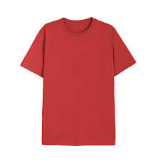 เสื้อยืดผู้ชายสีแดงล้วน ผ้าฝ้ายออร์แกนิคถัก ทรงหลวม ระบายอากาศได้ดี ไม่เป็นขุย น้ำหนัก 180 กรัม สไตล์ลำลองสมาร์ท - Product Image 3