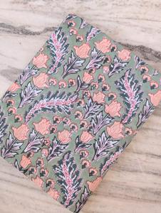 Tela ligera con estampado de bloques, tela de algodón suave de primera calidad para vestidos y proveedor mayorista de exportación, proveedor de pedidos al por mayor. - Product Image 4