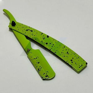 Premium Quality Swing Lock Barber Straight Razor Smooth Folding Stainless Steel Handle Beard Shaving <b>Hair</b> <b>Removal</b> Grooming <b>Tool</b> - Product Image 3