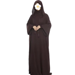 Abaya pour femmes de style Dubaï, prix bas, best-seller, vente en gros, nouveau design, robe Abaya musulmane pour femmes, manches longues - Product Image 3