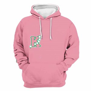 Kapa |   Alfa |   Sudadera con Capucha Personalizada con Letras Griegas, 100% Algodón Felpa, Unisex, para Universidad, Fraternidad, Hermandad - Product Image 3