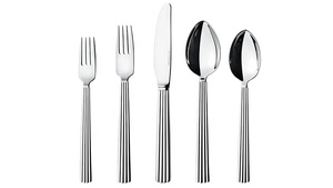 High Quality 18/10 Stainless Steel Modern Design Wedding Portuguese Cutlery Set 4 Pcs Mirror Polish <b>Flatware</b> - Product Image 2
