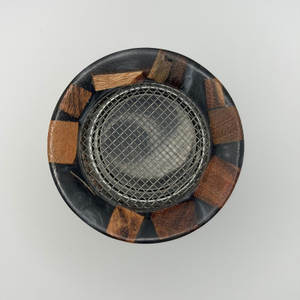 FAIZA CRAFT NOUVEAU Brûleur d'encens de luxe fait main en bois d'acacia et résine époxy, style arabe, écologique, pour aromathérapie et Bakhoor - Product Image 3