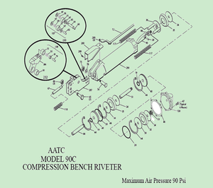 Riveteuse de table série 90C Compression - Product Image 3