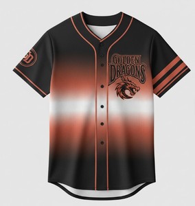 Maillot de baseball pour enfants personnalisé avec impression frontale, manches courtes, antibactérien, séchage rapide, unisexe, pour jeunes - Product Image 3