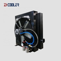 Compresseur d'air comprimé 375 CFM 13,8 kW avec refroidisseur intermédiaire et ventilateur, châssis personnalisé, sortie d'usine