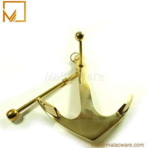 ทองเหลือง Anchor กระเป๋าเครื่องประดับอุปกรณ์เสริมโลหะพวงกุญแจผู้ถือขายส่งการออกแบบหลายทางเลือกนักเรียนโลหะพวงกุญแจ - Product Image 3