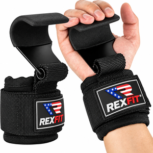 Crochets de musculation réglables pour hommes – Assistance à la préhension pour l'entraînement en force – Fournisseur en gros d'équipements de gym – Matériel de sport durable - Product Image 4