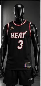 Maillot de basket-ball personnalisé avec logo d'équipe, sans manches, sublimé, respirant, coupe athlétique, pour homme, toutes saisons - Product Image 2