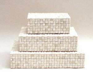 Geometric Design Bone Jewellery <b>Box</b> Luxury Resin Bone Decorative Storage <b>Box</b> Bone Inlay <b>Box</b> home at factory wholesale price - Product Image 6