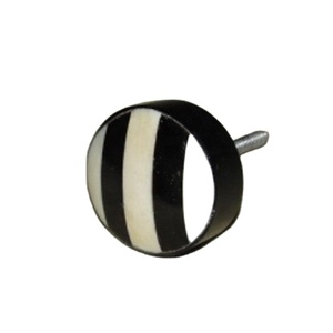 Fabricante de perillas de hardware de estilo indio, perillas talladas a mano para gabinete de hueso de cuerno, manijas de tocador y perillas de cajón de cuerno - Product Image 1