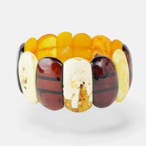Brazalete Grueso de Resina Acrílica con Diseño Floral Vintage de SOFIYA CRAFT, Certificado, para Mujer - Product Image 2