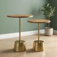 Table basse moderne en métal durable avec plateau en marbre, design minimaliste, meubles de salon