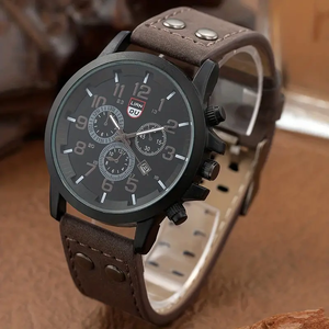 6255 Juego de 4 Piezas de Reloj y Pulsera Casual para Hombre, Juego de Regalo de Reloj y Pulsera de Moda para Hombre - Product Image 6