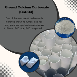 Poudre de carbonate de calcium GCC 800 Mesh pour extrusion de tuyaux en PVC, directement de l'usine - Product Image 2