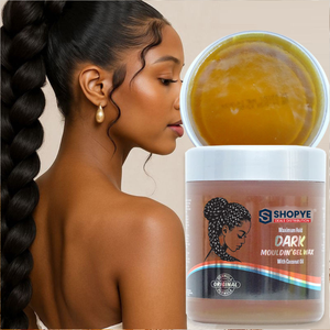 Cire coiffante unisexe à tenue forte avec huile de coco pour tresses et coiffures – Anti-frisottis, brillance et lissage – Offre spéciale - Product Image 4