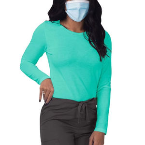 T-shirt à manches longues pour femmes, sous-vêtements médicaux, accessoires d'infirmière, avec impression et broderie tendance - Product Image 2