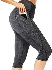 Haut de sport et de yoga personnalisé pour femme, en tissu Spandex, à manches longues, anti-transparence, taille élastique ajustée, haute qualité - Product Image 2