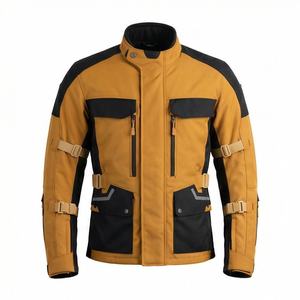 Chaqueta de Motociclista de Cuero Genuino para Hombre de la Mejor Calidad, Nueva Colección de Invierno, Chaquetas de Motocicleta con Protecciones Desmontables Personalizadas - Product Image 1