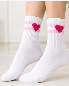 Chaussettes en coton tricotées tendance pour l'hiver, chaussettes athlétiques pour filles, chaussettes de yoga et de loisirs, chaussettes personnalisables - Product Image 6