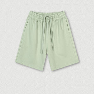 Pantalones Cortos Deportivos de Algodón para Hombre, Casuales, de Verano, con Cintura Elástica y Cordón Ajustable, de Secado Rápido, Transpirables, Colores Personalizados, Logotipo Personalizado - Product Image 2