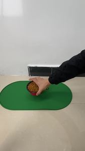 Tapis en silicone imperméable et anti-fuite pour animaux de compagnie – Tapis d'alimentation pour chiens et chats – Fournitures transfrontalières pour animaux de compagnie – Chiens et chats - Product Image 4