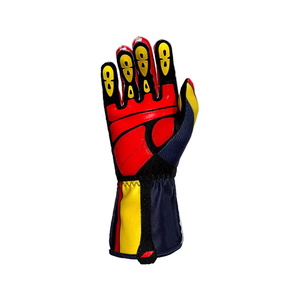 Best Manufacturing Design Leather Kart Racing Gloves Breathable Fabric with Touch Screen Function Good Quality Wholesale Prices - Product Image 6