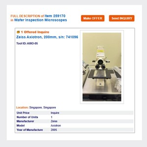 Carl Zeiss Axiotron - Product Image 2
