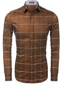 Premium Printed Design Solid Autumn <b>Men</b> <b>Dress</b> Shirt Soft Satin Fabric Long Sleeve Casual Formal Breathable Custom Logo Shirts - Product Image 2
