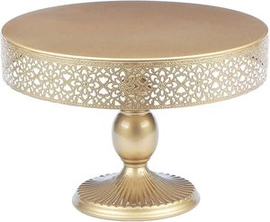 Stylish Eco-friendly Stainless Steel Cake Stand for <b>Dessert</b> Display Traditional Design for Parties and Special Events - Product Image 1