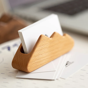 Wood <b>Desk</b> Memo <b>Pad</b> Holder Custom Logo Accepted Handicrafts business Gifts Wood Memo <b>Pad</b> Holder Top Selling Sale - Product Image 2