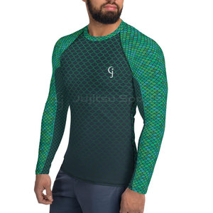 Camiseta Deportiva JUJITSU Transpirable para Hombre, Manga Larga, Tejido Cómodo de Spandex/Poliéster, Secado Rápido, Ecológica - Product Image 2