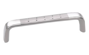 Poignées de meubles en laiton ZAMAK et acier inoxydable sur mesure, vente en gros d'usine, pour tiroirs de cuisine, salle de bain et armoires - Product Image 2