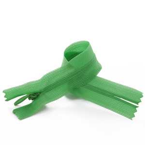 Fermetures éclair invisibles en nylon personnalisées de 10, 12, 14, 16, 18, 20 pouces, écologiques, à extrémité fermée, en gros - Product Image 4