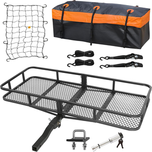 Portaequipajes para Remolque, 60x22 Pulgadas, Acero Resistente, Capacidad de 500 lb, para SUV, Camioneta, Automóvil GAPCGC001 - Product Image 6