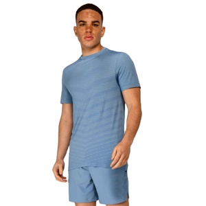 T-shirt en polyamide élasthanne pour homme de haute qualité-Léger, extensible et respirant pour le sport, le fitness et les vêtements décontractés - Product Image 1