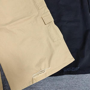 2026 Custom <b>Men's</b> Cargo Pants <b>Overalls</b> Loose Casual Straight 100%Cotton Heavyweight Unisex Extra Pockets Oversized Pants - Product Image 2
