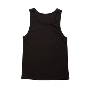 Débardeurs unisexes en coton et élasthanne à séchage rapide, noirs, style streetwear pour hommes, promotion en gros, vêtements pour hommes, débardeurs - Product Image 5