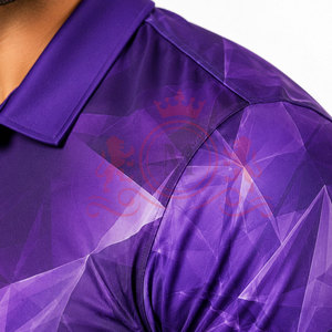New Arrival Purple <b>Abstract</b> Polo Shirt Soft Stretch Fabric Modern Design Short Sleeve Comfortable Daily Casual Wear - Product Image 5