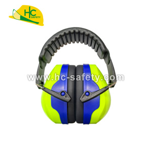 HC708 Compact Foldable Noise Blocking Ear Muffs Soft PVC Cushions Durable ABS Cups Industrial Safety Gear - Product Image 2