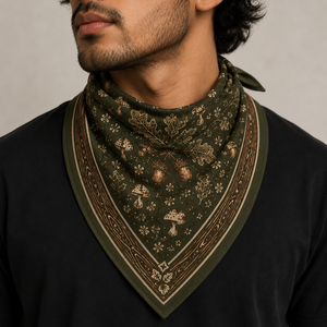 Multi Use Cotton Bandana Printed Head <b>Wrap</b> Square Fashion <b>Scarf</b> Wholesale Supplier - Product Image 1