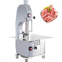 Machine de découpe d'os robuste pour viande congelée 3 kW 380 V scie automatique en acier inoxydable à lame ronde