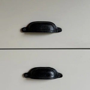 Nouvelle poignée de meuble ondulée en laiton pur au design élégant - Product Image 5