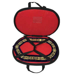 Collar de Cadena Masónica de la Gran Logia de la Mejor Calidad, Chapado en Oro, Regalos y Artesanías, Collar de Cadena Masónica - Product Image 4