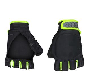 ถุงมือฮอกกี้ระบายอากาศได้ดีถุงมือครึ่งนิ้วปรับแต่งโลโก้มืออาชีพ - Product Image 6