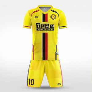 Tenue de match de football personnalisée, ensemble d'uniformes respirants pour équipe, maillot de football respirant - Product Image 4