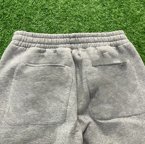 Pantalones Deportivos de Algodón Color Gris Jaspeado para Hombre y Mujer, Diseñados para Personalizar con la Marca, con Cintura Ajustable con Cordón, Ropa Deportiva para Gimnasio - Product Image 4