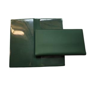 Couverture de chéquier en similicuir de qualité supérieure pour hommes et femmes Porte-chéquier simple avec blocage RFID - Product Image 2